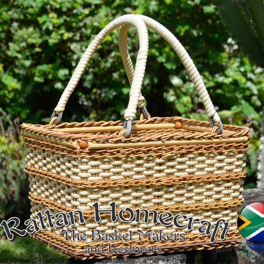 Eco Friendly Shopping Baskets Rattan Home Craft