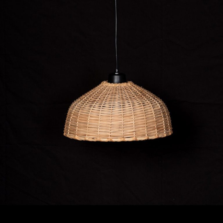 Rattan Homecraft Woven Pendant Lamp – Handwoven Cane Lighting