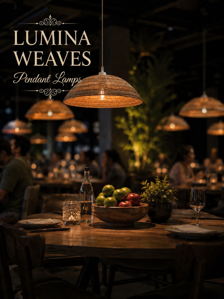Lumina Weaves Pendant Lampshades