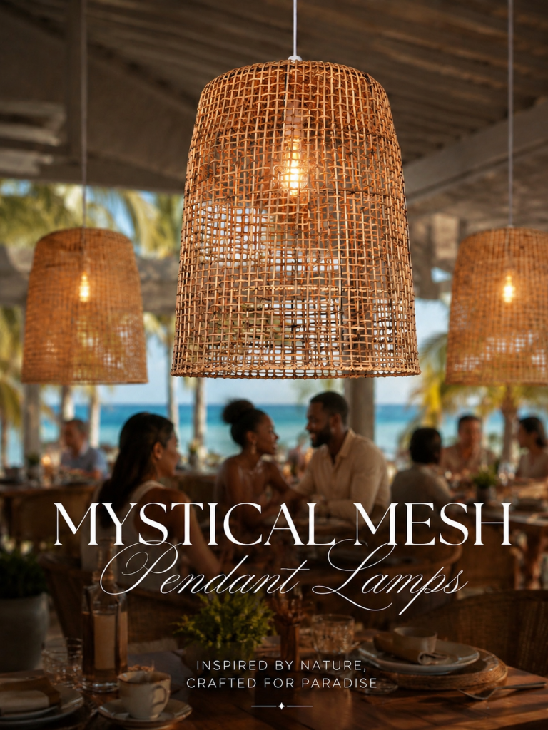 Mystical Mesh Pendant Lampshade