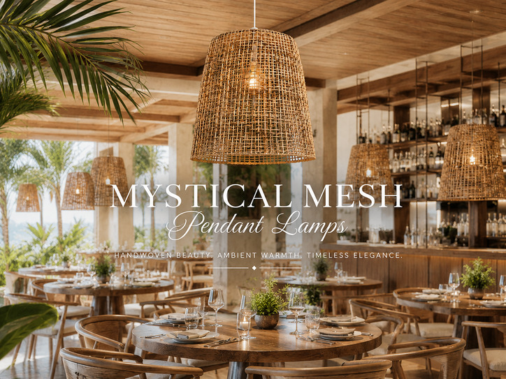 Mystical-Mesh-Pendant-Lamps-Luxury-Rattan-Restaurant-Lighting