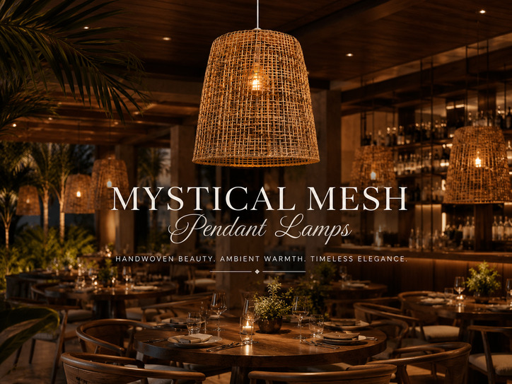 Mystical-Mesh-Pendant-Lamps-Luxury-Rattan-Restaurant-Lighting