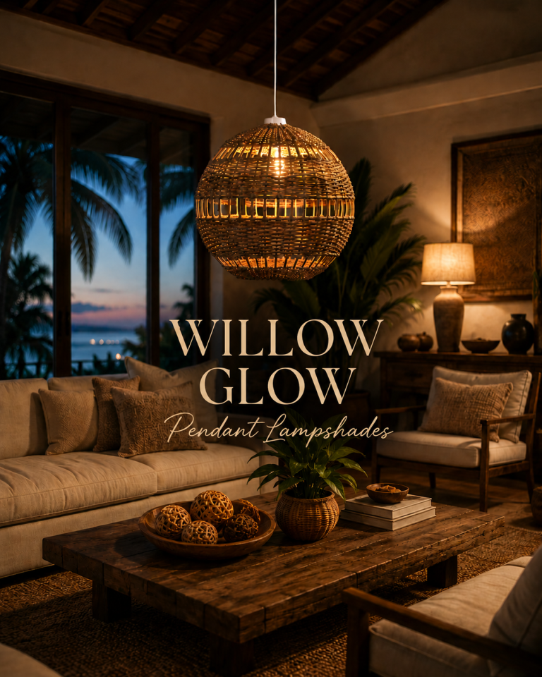 Willow Glow Pendant Lampshades