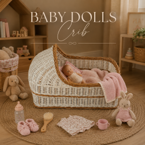 Baby Doll Prams & Cribs