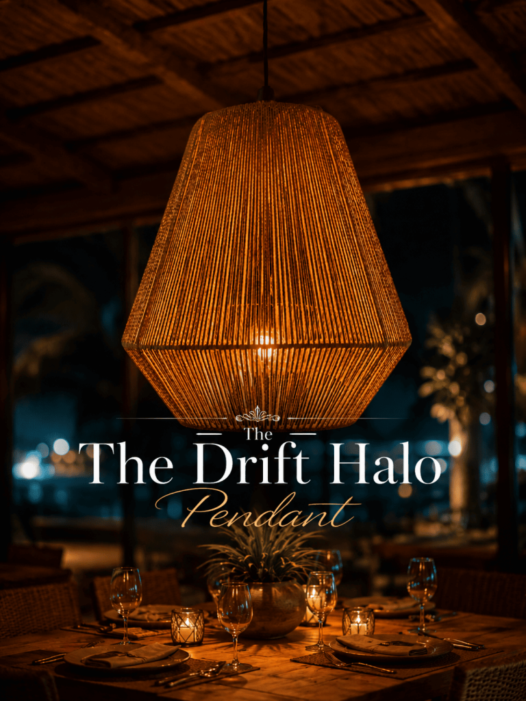 The Drift Halo Pendant Lampshade