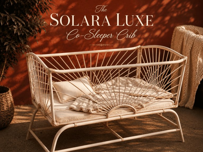 Solara Luxe Co-Sleeper Crib