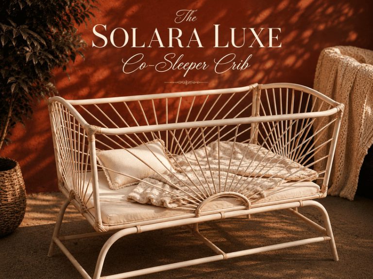 Solara Luxe Co-Sleeper Crib